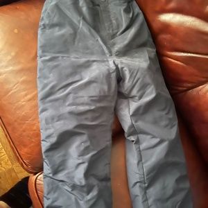 Navy snow pants boys size 14
